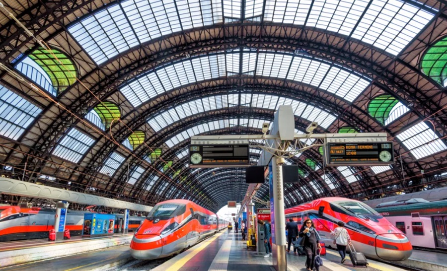 ERTMS installation sees closure of high speed link between Rome and Florence 11-12 April 2026. Rail disruption with 24 hour strike this weekend. Credit: istock
