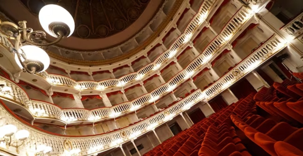 Teatro Sannazaro in 2021 Image credit: 22 febbraio 2021. ANSA/CESARE ABBATE/