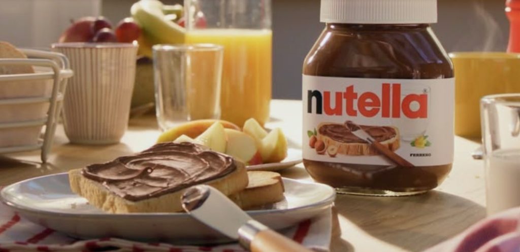Nutella. Credito immagine: pagina Facebook Nutella