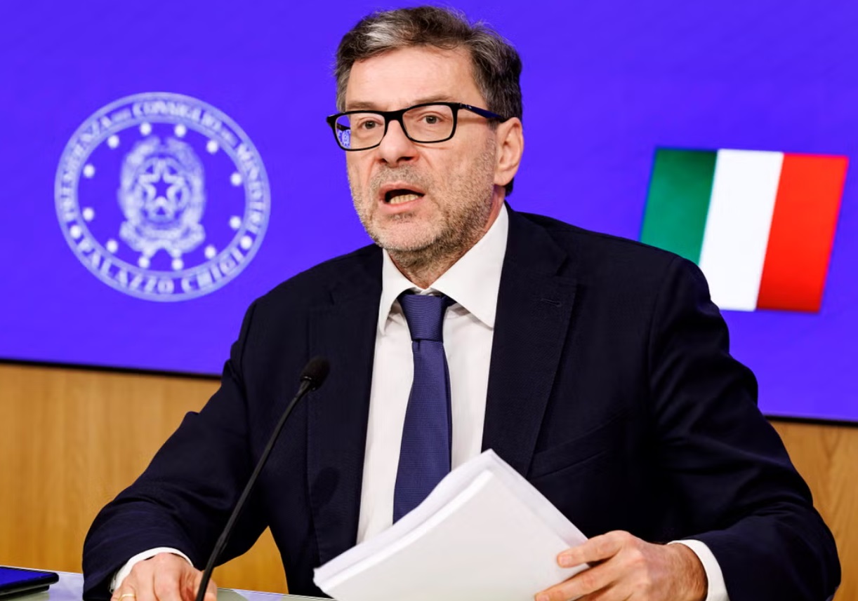 Giancarlo Giorgetti Economy Minister who presented the 2025 budget bill. Credit: La Presse