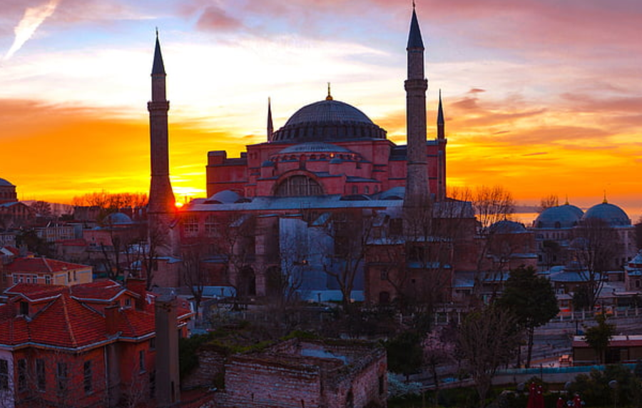 Tramonto a Istanbul