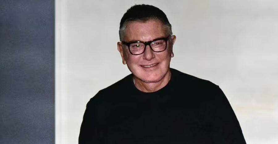 Stefano Gabbana pictured on 17 January de 2026 in Milán. (STEFANO RELLANDINI)