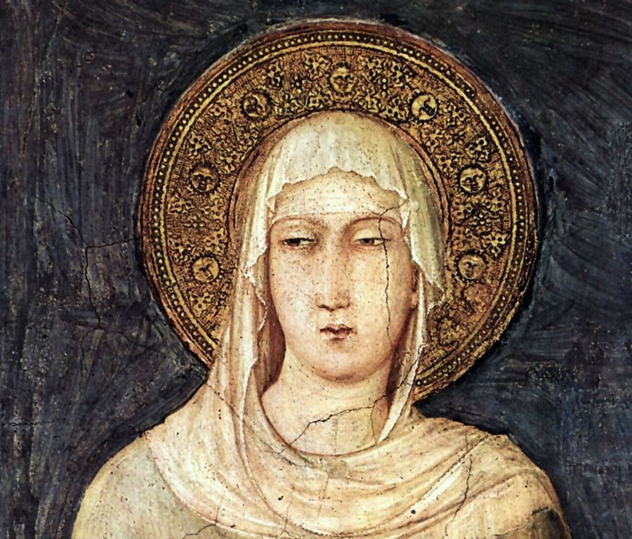 St Clare of Assisi By Simone Martini - The Yorck Project (2002) 10.000 Meisterwerke der Malerei (DVD-ROM), distributed by DIRECTMEDIA Publishing GmbH. ISBN: 3936122202., Public Domain, https://commons.wikimedia.org/w/index.php?curid=154878