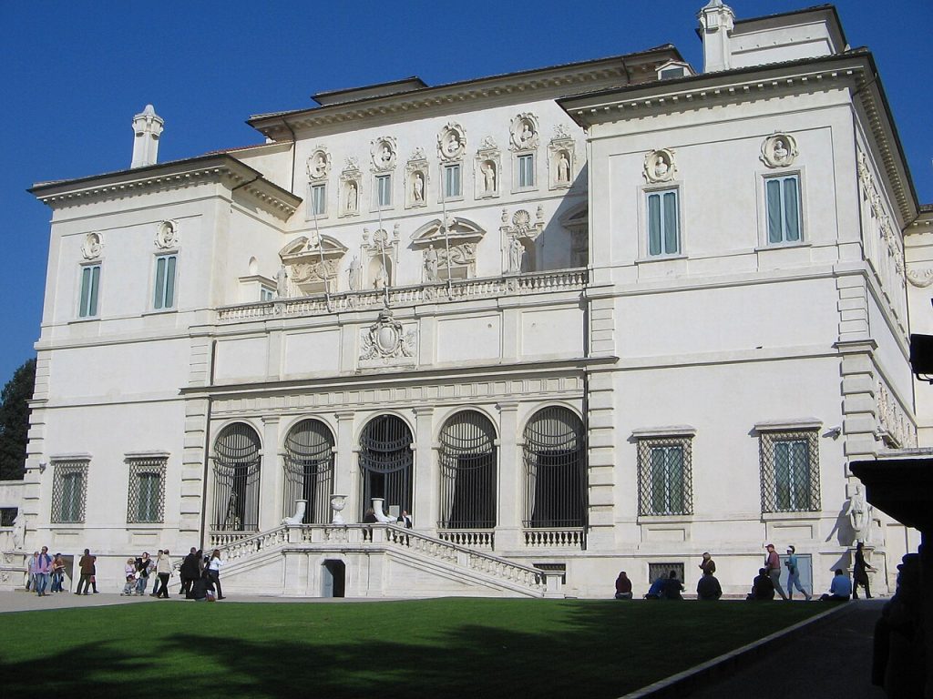Villa Borghese di Nessun autore leggibile dalla macchina fornito. Carlomorino ipotizzato (sulla base di rivendicazioni di copyright). - Nessuna fonte leggibile dalla macchina fornita. Si presume che sia opera propria (sulla base di rivendicazioni di copyright)., Dominio pubblico, https://commons.wikimedia.org/w/index.php?curid=409133