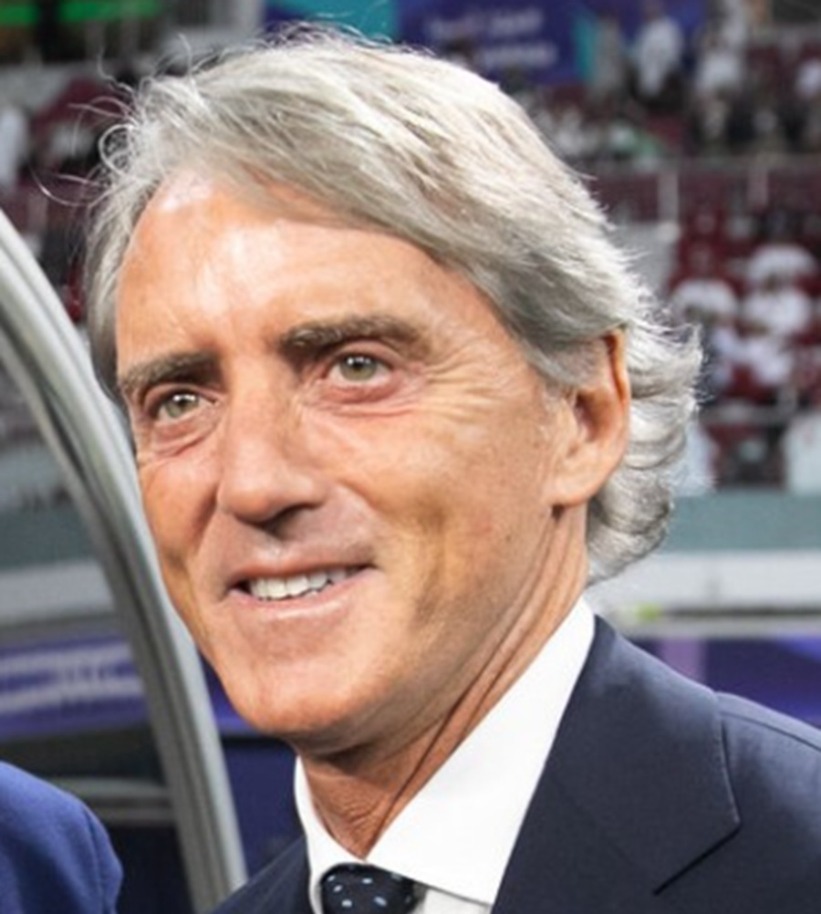 Robero Mancini returns for second stint as Italy national coach. Mehr News Agency, CC BY 4.0 , via Wikimedia Commons